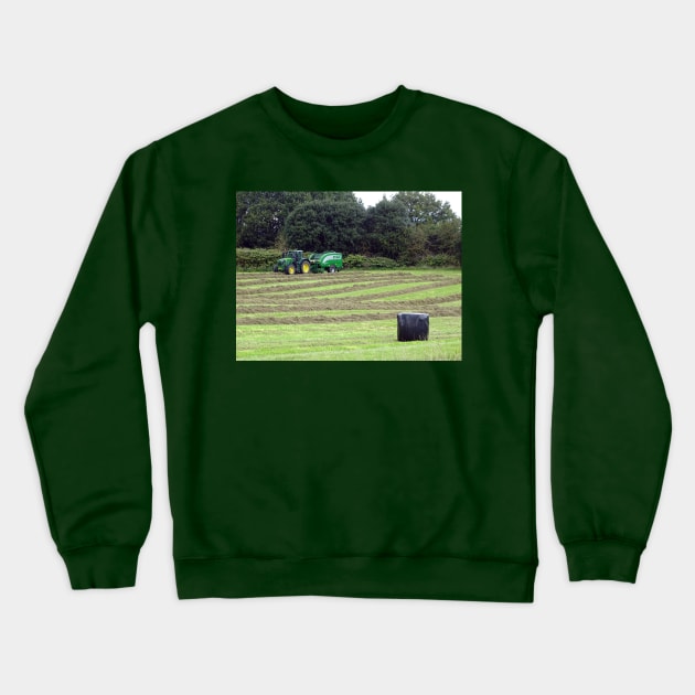 It's a Bale and Wrap Crewneck Sweatshirt by AH64D